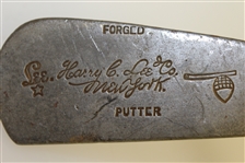 Machine Stamped Face Harry C. Lee Forged Putter