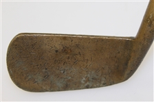 Smooth Face Brass Putter - The Spalding