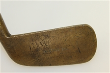 Smooth Face Brass Putter - The Spalding