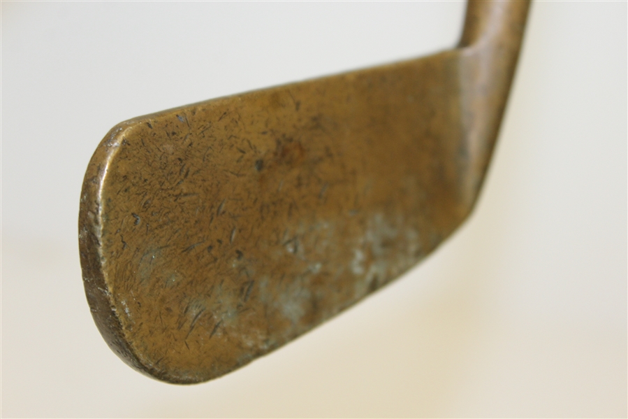 Smooth Face Brass Putter - The Spalding