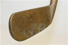Smooth Face Brass Putter - The Spalding