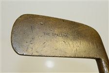 Smooth Face Brass Putter - The Spalding