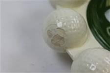 Classic Porcelain 'Augusta Masters 79' Golf Ball Rimmed Ash Tray