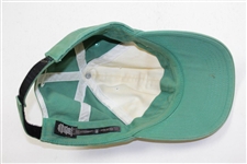 Classic TW Green/White Hat Signed by Tiger Woods, Vijay, Olazabal, & others JSA ALOA