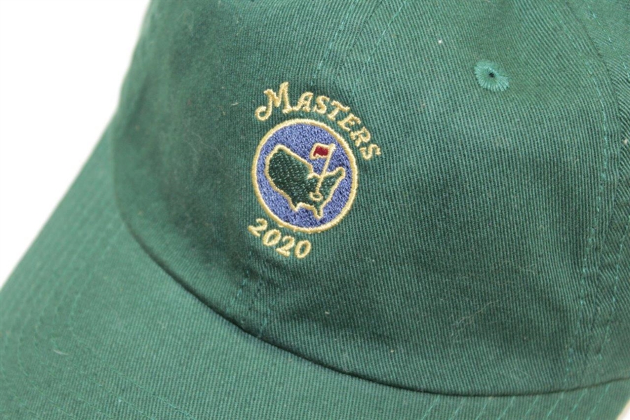 2020 Masters Tournament Circle Logo Patch Green Hat 