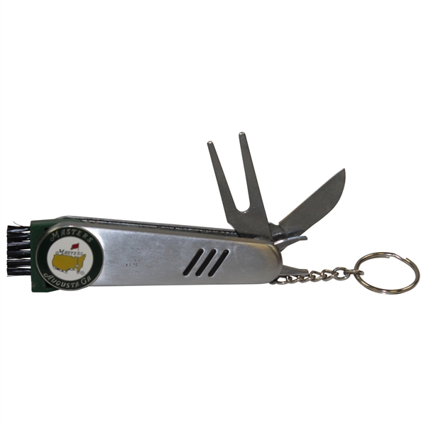 Masters Swiss Army Knife Keychain with Magnetic Ball Marker