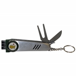 Masters Swiss Army Knife Keychain with Magnetic Ball Marker