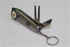 Masters Swiss Army Knife Keychain with Magnetic Ball Marker