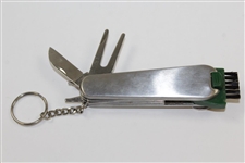 Masters Swiss Army Knife Keychain with Magnetic Ball Marker
