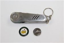 Masters Swiss Army Knife Keychain with Magnetic Ball Marker