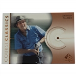 Arnold Palmer 2003 Upper Deck Course Classics Golf Card - Game Used Shirt