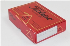 Dozen Masters Tournament Logo Titleist DT90 Golf Balls in Box