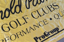 1990 Arnold Palmer Golf Clubs 'Performance-Quality' ProGroup Silk Ad/Display Banner
