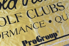 1990 Arnold Palmer Golf Clubs 'Performance-Quality' ProGroup Silk Ad/Display Banner