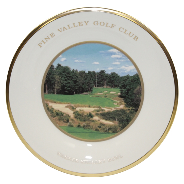 Lenox Pine Valley Golf Club Trophy Plate Hole #18 New In Box