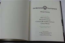 2008 The Memorial Tournament Ltd Ed Book Honoring & Dedicated to Jacklin, Guldahl, Macdonald, & Wood #56/250