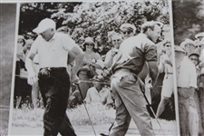 Ben Hogan (1950), Nicklaus (1960) & Arnold Palmer (1964) Three Panel Wire Photo - Memorable Past Merion Events