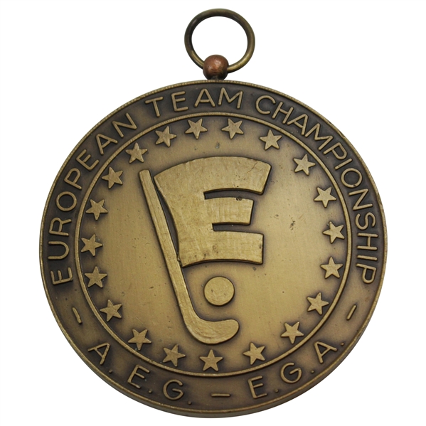 1986 European Team Championship A.E.G.-E.G.A. Bronze Medallion - Boys-Porto Caras-Greece-1986