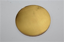 Circa 1980's Golf Association of Philadelphia 24k Gold Plated Uninscribed Medallion