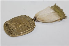 MICAA Executive Golf Medal Bar & Pin with Yellow & Brown Ribbon