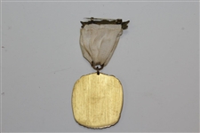 MICAA Executive Golf Medal Bar & Pin with Yellow & Brown Ribbon