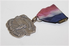 1933 Santa Monica Municipal Golf Course 4rd Annual Pro-Am Amateur Award Medal Won by  Fred Gordon