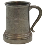 1969 Brae Burn Member Guest Small Pewter Tankard/Cup