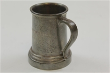 1969 Brae Burn Member Guest Small Pewter Tankard/Cup