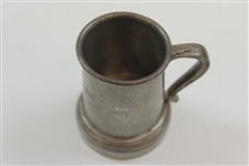 1969 Brae Burn Member Guest Small Pewter Tankard/Cup