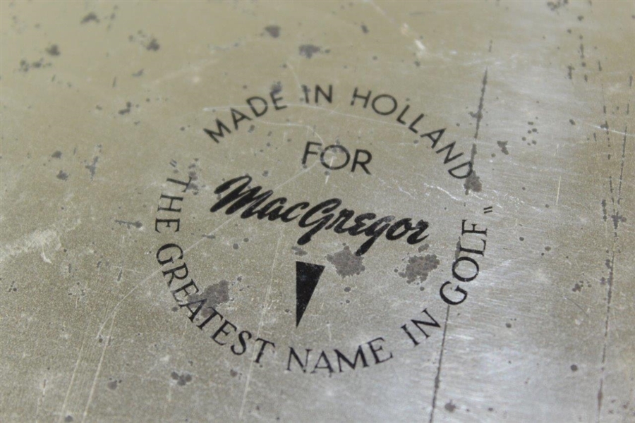 Classic MacGregor Progression of Golfer Attire Plate - Made in Holland