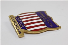 Circa 1970's Official’s PGA Tournament Players Division Badge - Joe Schwendeman