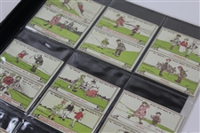 1989 Reprint Set of 25 Felix S. Berlyn 1910 Originally Issued Humorous Golf Series Cards