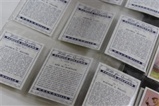1987 Reprint Set of 25 W.D. & H.O. 1930 Originally Issued Famous Golfers Cards