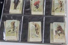 1984 Reprint Set of 50 Copes Golfers 1900 Originally Issued Cards