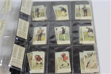 1984 Reprint Set of 50 Copes Golfers 1900 Originally Issued Cards