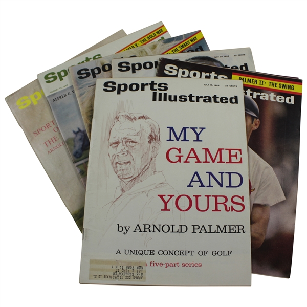 Arnold Palmer My Game and Yours: Unique Concept of Golf Complete Series SI Magazines