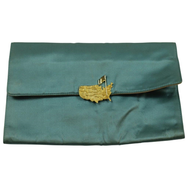 1973 Masters Tournament Member Gift - French Silk Purse - Made in Italy - Used