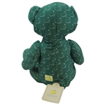 Masters Tournament Commemorative Green Cooperstown Bear with Signature Logo Print