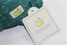 Masters Tournament Commemorative Green Cooperstown Bear with Signature Logo Print