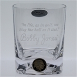 Bobby Jones Double Old Fashioned Glass- Square