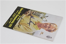 Gary Player & Tom Weiskopf Signed 1974 OPEN Championship at Royal Lytham JSA ALOA