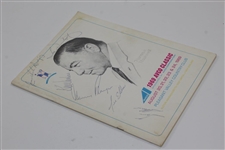 Player, Elder, Weiskopf, Venturi, & others Signed 1969 AVCO Program JSA ALOA