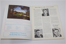 Player, Elder, Weiskopf, Venturi, & others Signed 1969 AVCO Program JSA ALOA