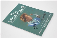 Mickey Wright & Tom Lehman Signed 1994 The Memorial Tournament Program JSA ALOA