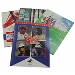 Paul Azinger, Mike Hill, Mike Souchak & Bill Rogers Signed Various Golf Programs JSA ALOA