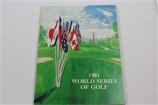 Paul Azinger, Mike Hill, Mike Souchak & Bill Rogers Signed Various Golf Programs JSA ALOA