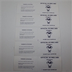 Trevino & others Signed 1989 Bank of Boston Classic Official Scorecards JSA ALOA