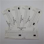 Feherty & others Signed 1994 Texas Open Official Scorecards JSA ALOA