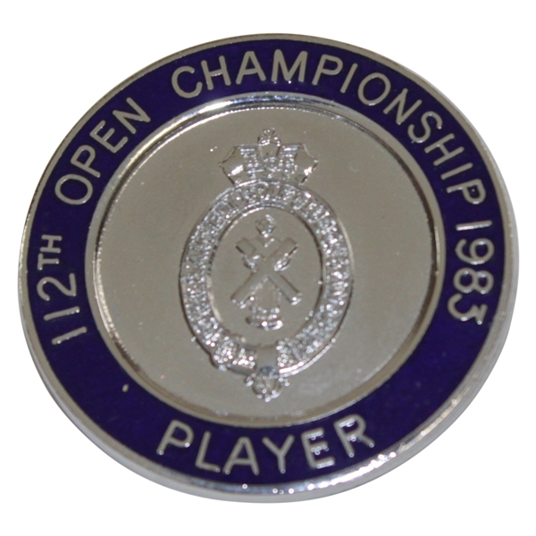 Hal Sutton's 1983 OPEN Championship at Royal Birkdale Contestant Badge