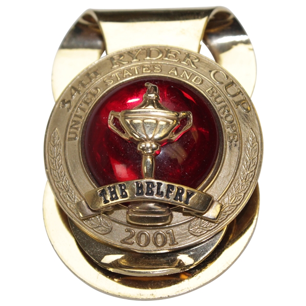 Hal Sutton's 2001 Ryder Cup at The Belfry Money Clip